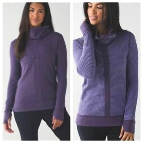 lululemon athletica Jackets & Blazers - Lululemon Reversible Cotton Mock Jacket